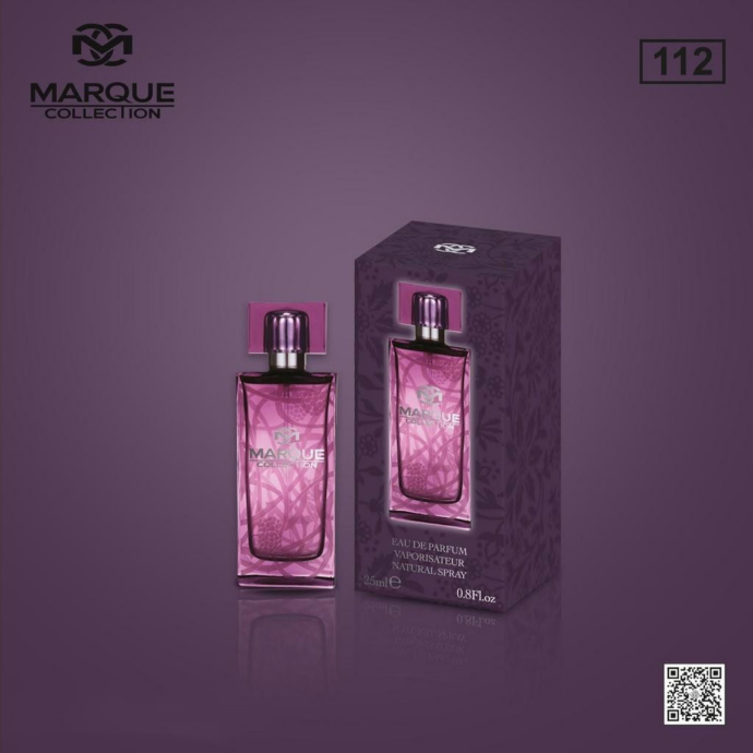 MARQUE COLLECTION 112 (Ispired By Lalique Amethyst)WOMEN EAU DE PARFUME (25 ML)