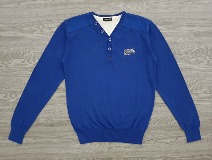 IDENTIC Mens Sweater (BLUE) (S - M - L - XL - XXL)