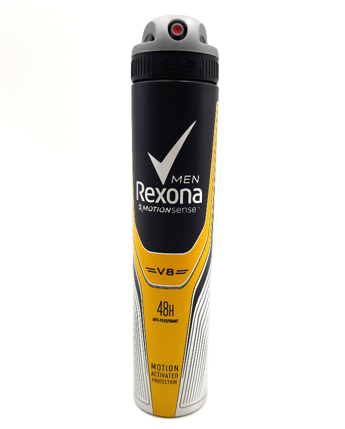 REXONA MEN Antiperspirant Spray V8 200ml (MOS)(CARGO)