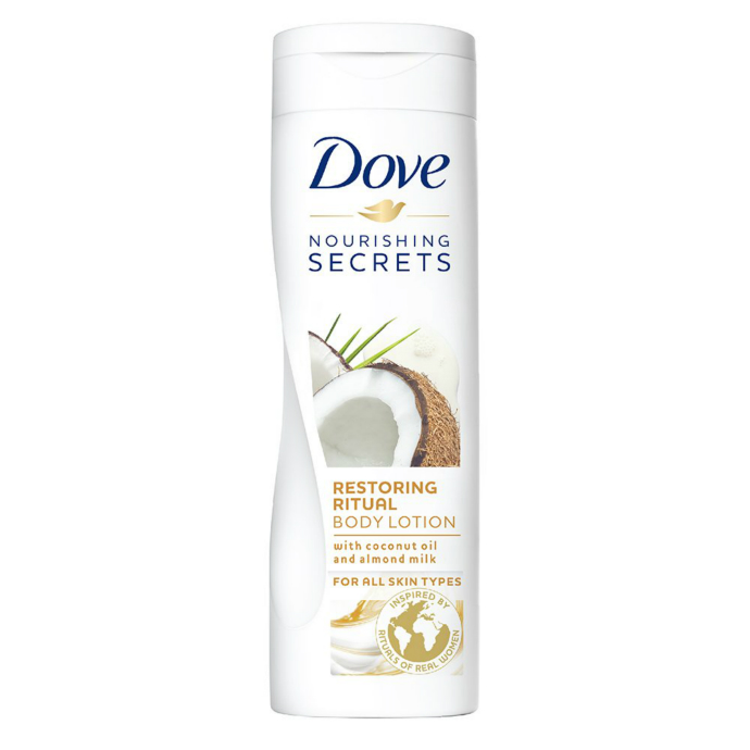 DOVE Nourishing Secrets Restoring Ritual With Coconut Oil And Almond Milk  Body Lotion 250ml (MOS)
