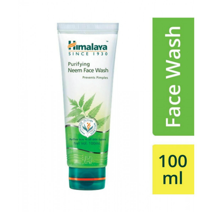 HIMALAYA Purifying Neem Face Wash 100ml (MOS) (CARGO)