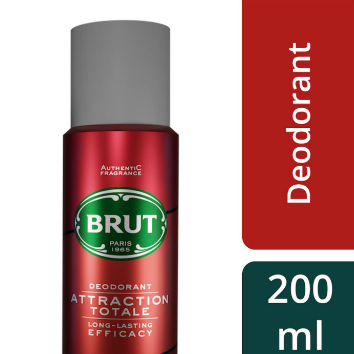 BRUT Attraction Totale Deodorant for Men (200ml) (MOS)(CARGO)
