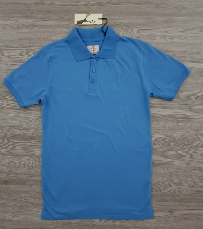 STAY TRUE Mens Polo T-Shirt (BLUE) (S - M - L - XL- XXL)