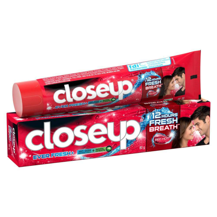 CLOSEUP Ever Fresh Red Hot Gel Toothpaste (80g) (MOS)