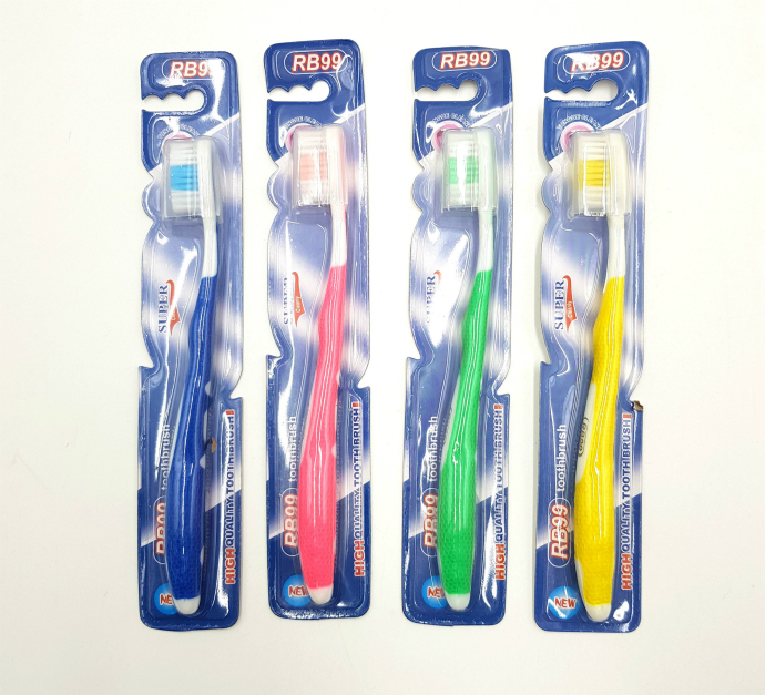 RB99 1 PC High Quality Toothbrush (RANDOM COLOR) (MOS)