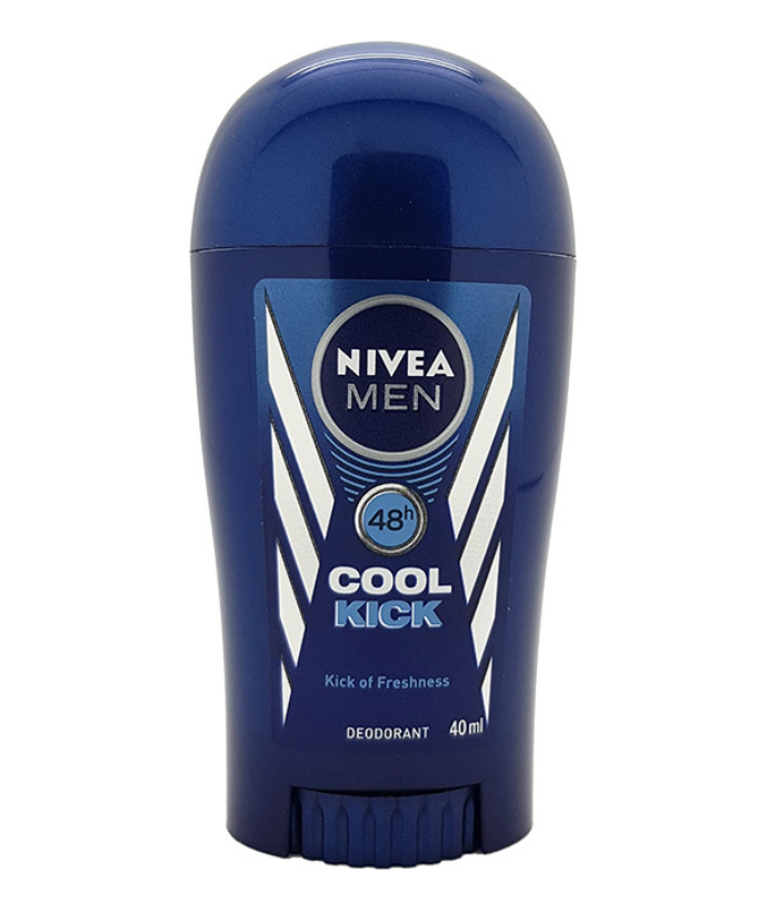 NIVEA Cool Kick Deodorant Solid Stick 40ml (eXP: 10.2022) (MOS)(CARGO)