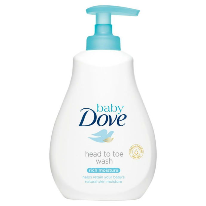 DOVE Baby Dove Rich Moisture Head To Toe Wash 200 Ml (MOS)