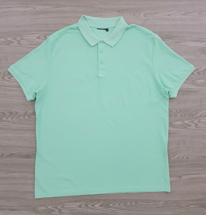 FORCE Mens Polo Shirt (LIGHT GREEN) (M - L - XL)