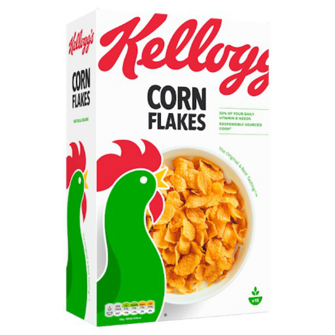 (Food) Kelloggâ€™s Corn Flakes 720g (Exp: 30.05.2021) (MOS)