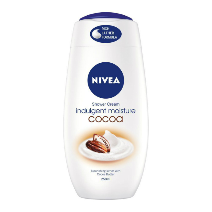 NIVEA Shower Cream Indulgent Moisture Cocoa 250ml (MOS) (CARGO)