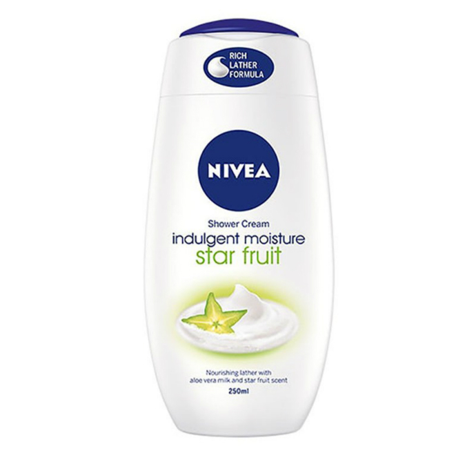 NIVEA Star Fruit Shower Cream 250ml (MOS) (CARGO)
