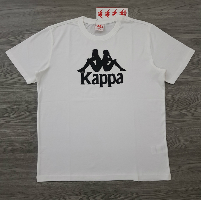 KAPPA Mens T-shirt (WHITE) (S - M - L - XL - 2XL)