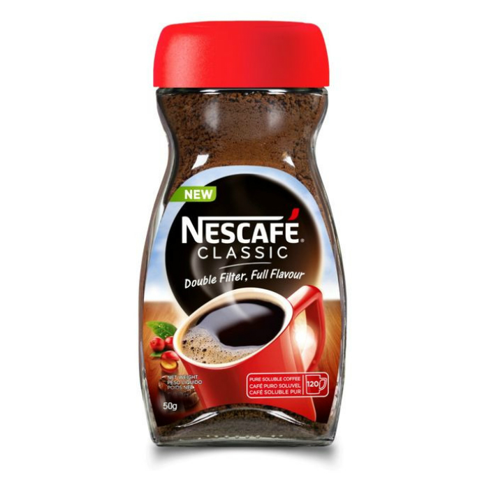 (Food) NESCAFE Classic Double Filter Full Flavour 50g (Exp: 01.03.2022) (MOS)