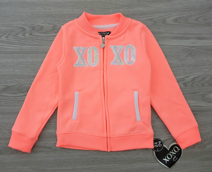 XOXO Girls Sweatshirt (LIGHT PINK) (4 Years)