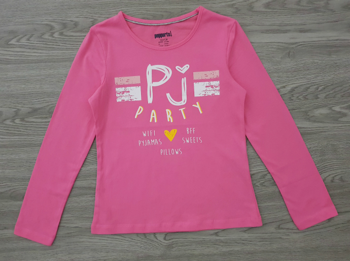 PEPPERTS Girls Long Sleeved Shirt (PINK) (6 to 14 years)
