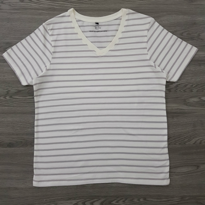 EHY Ladies T-shirt (GRAY - WHITE) (S - M- L - XL)