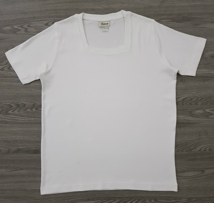 DISTINCT Ladies T-shirt (WHITE) (L - XL - 2XL - 3XL)