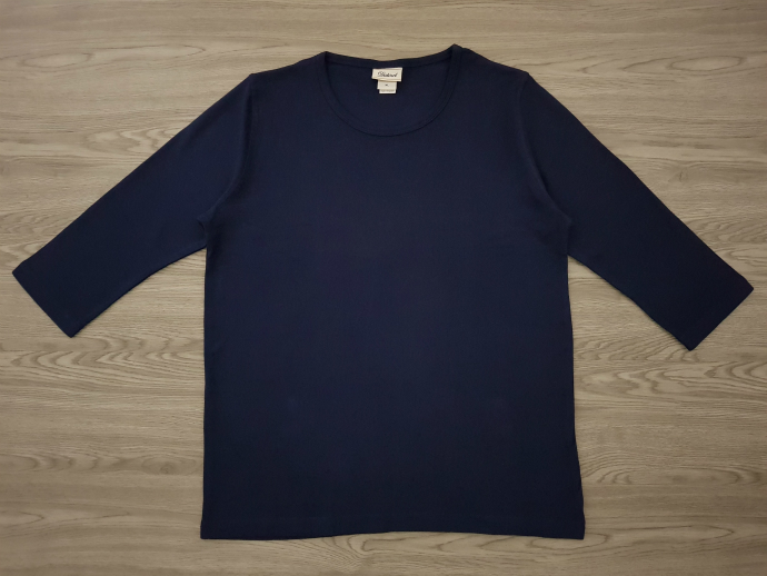 DISTINCT Ladies Long Sleeved Shirt (BLACK) (XL - 2XL -3XL)