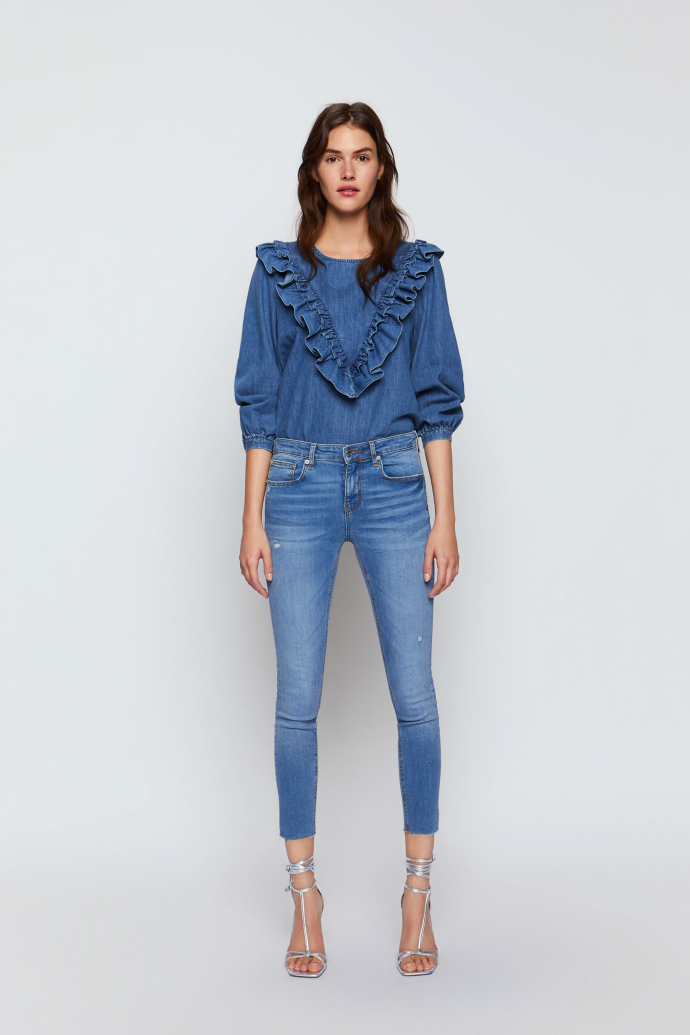 ZARA Ladies Jeans (BLUE) (34 to 44 EUR)