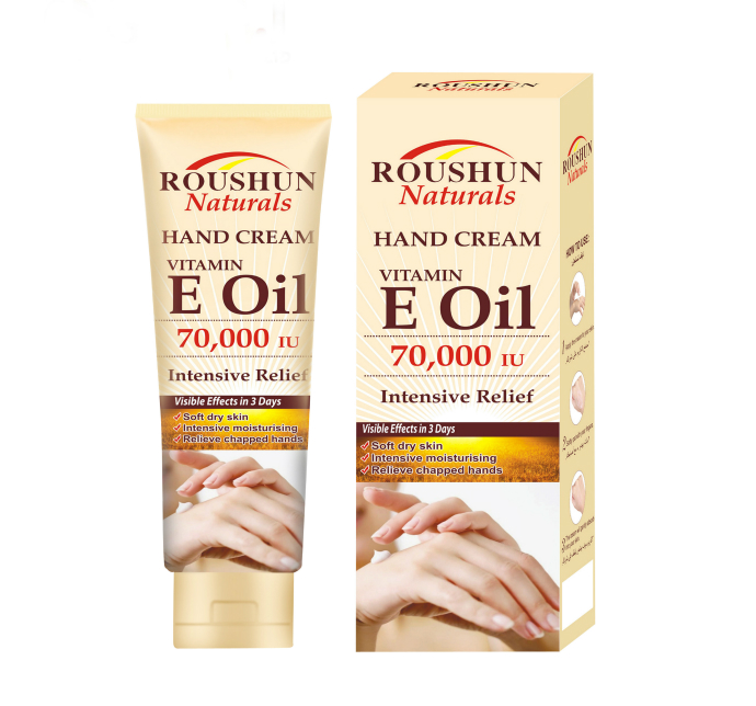 Roushun  Vitamin E Oil Skin Hand Cream 100ml (Exp: 16.11.2025) (MOS) (CARGO)