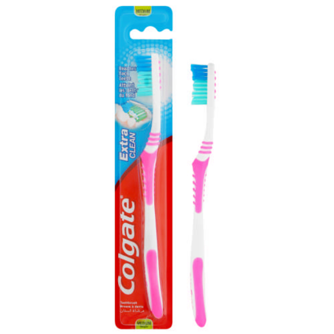 COLGATE Extra Clean Toothbrush Medium (os) (RANDOM COLOR) (K8)