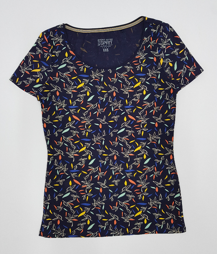 ESPRIT Ladies T-Shirt (NAVY) (XXS - XS - S - M -  L - XL - XXL)