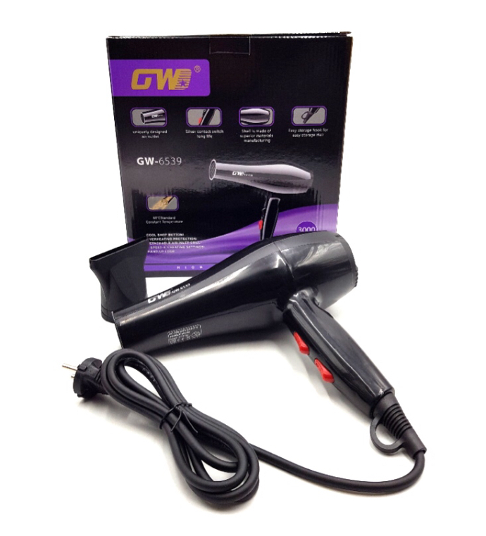 GWE Hair Dryer 3000 watts GW-6539 (FRH)