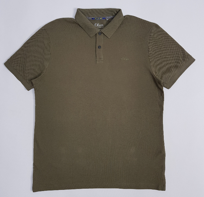 SOLIVER Mens Polo Shirt (BROWN) (L - XL - 2XL - 3XL)