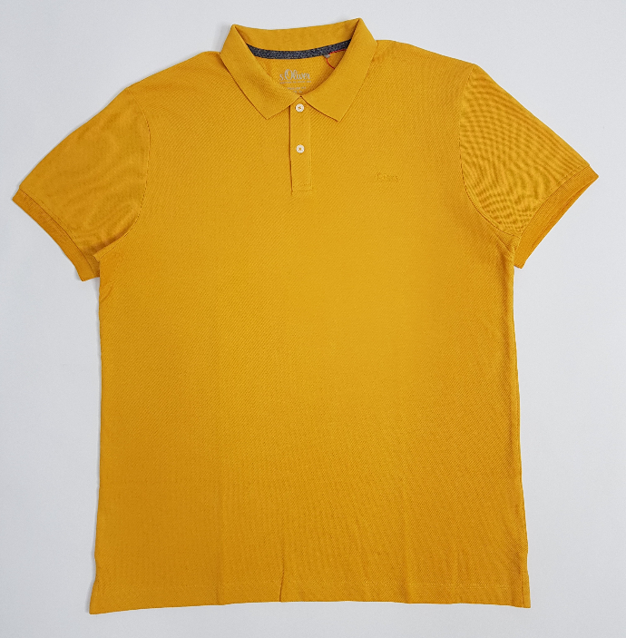 SOLIVER Mens Polo Shirt (YELLOW) (XL - 2XL - 3XL)