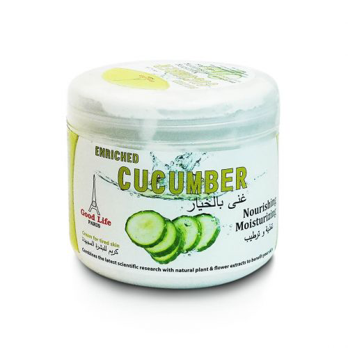 Cucumber Good Life Enriched  Nourishing Moisturizing Cream for Aging Skin 300ml (MOS) (CARGO)