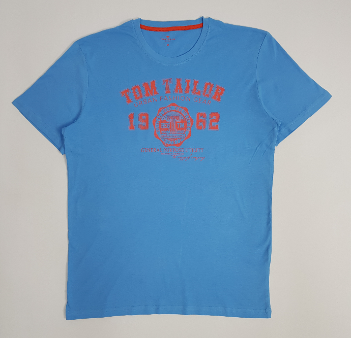 TOM TAILOR Mens T-Shirt (BLUE) (M - L - Xl - 2XL - 3xl)