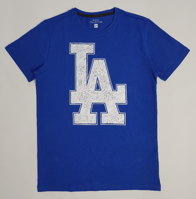 Mens T-Shirt (BLUE) (S - M - L - XL)