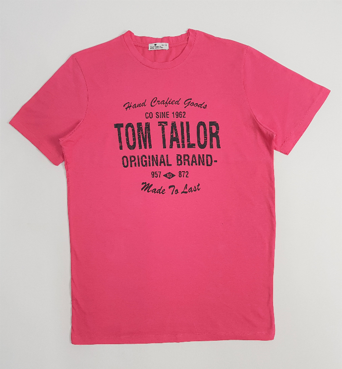 TOM TAILOR Mens T-Shirt (PINK) (S - M)