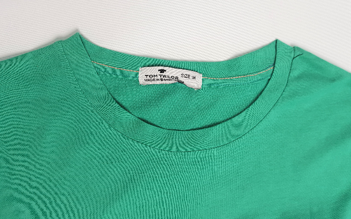 TOM TAILOR Mens T-Shirt (GREEN) (M)