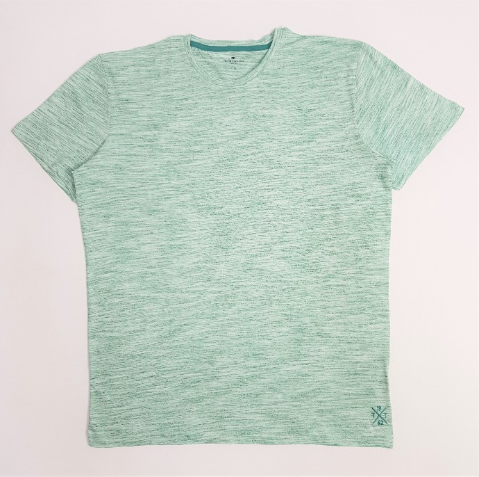 TOM TAILOR Mens T-Shirt (GREEN) (L - XL - 3XL)