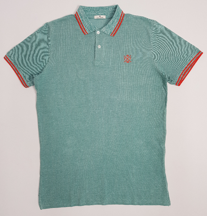 TOM TAILOR Mens T-Shirt (GREEN) (S - M - L - XL - XXL - 3XL)