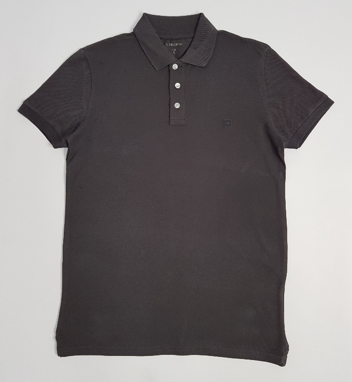 TERRANOVA Mens Polo Shirt (BLACK) (S - M - L - 2XL)