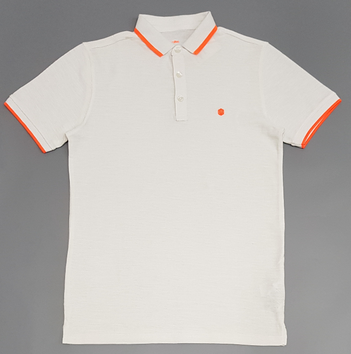 JBC Mens Polo Shirt (WHITE) (XS - S - M - L - XL - XXL - 3XL)