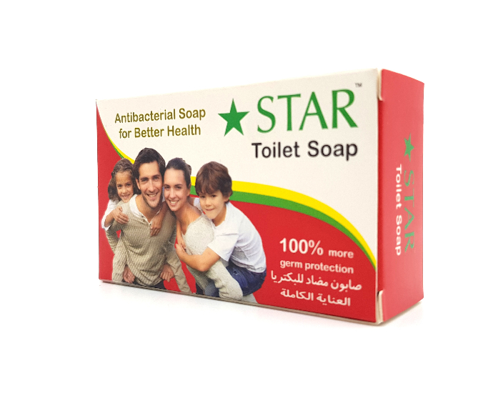 Star  Antibacterial Toilet Soap 80g (Exp: 09.2022) (mos) (CARGO)
