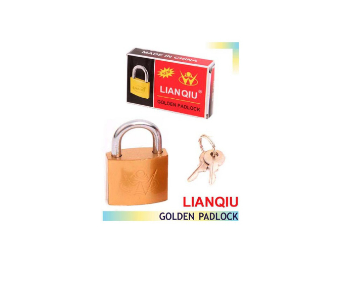 LIANQIU Golden Padlock (25mm) (MOS)
