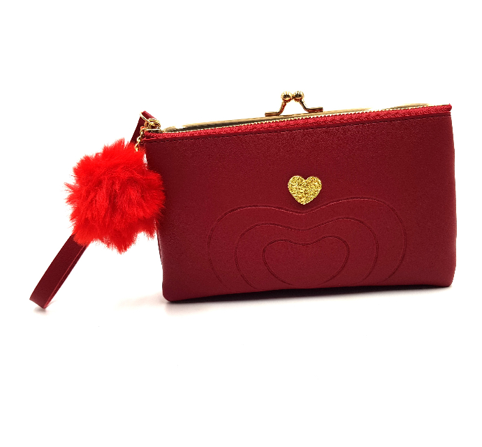 Ladies Wallet (RED) (Os) (FRH)