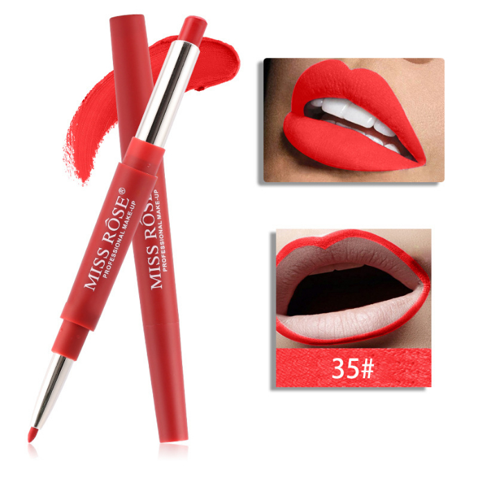 MISS ROSE 2 In 1 Lipstick & Lip Liner (35) (FRH