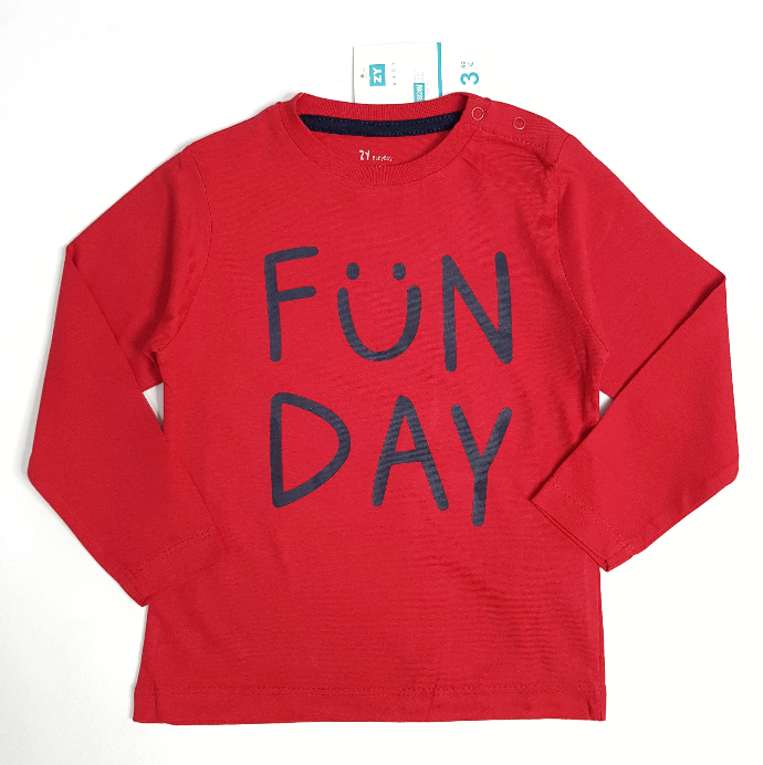 ZY BABY BOY Baby Sweat Shirt (RED) (18 to 24 Month)