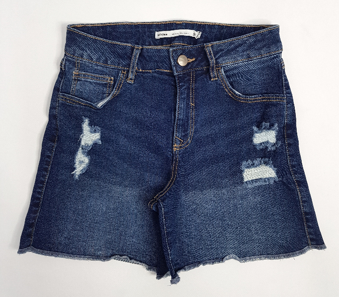 LEFTIES Ladies Jeans Short (DARK BLUE) (24 to 32)