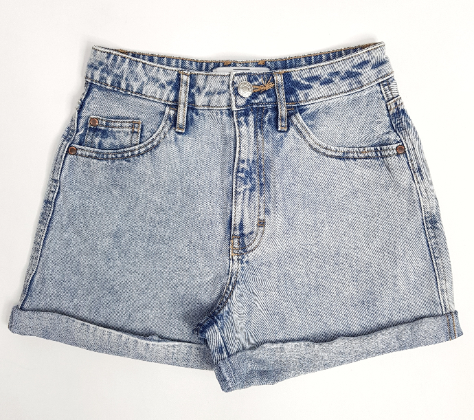 LEFTIES Ladies Jeans Short (BLUE) (24 to 34)