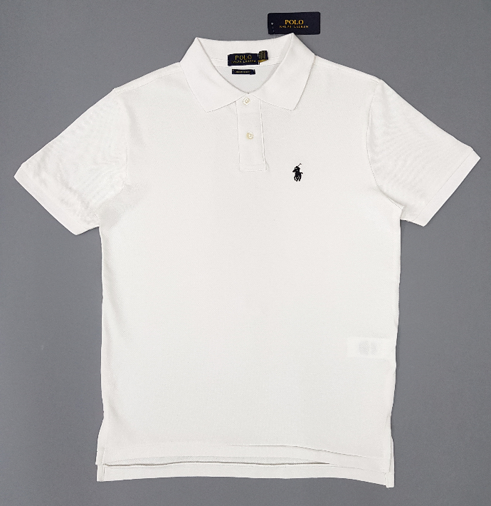 POLO Mens Polo Shirt (WHITE) (S - M - L - XL)