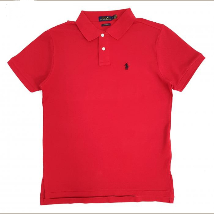 POLO Mens Polo Shirt (RED) (S - M - L - XL - 2XL)