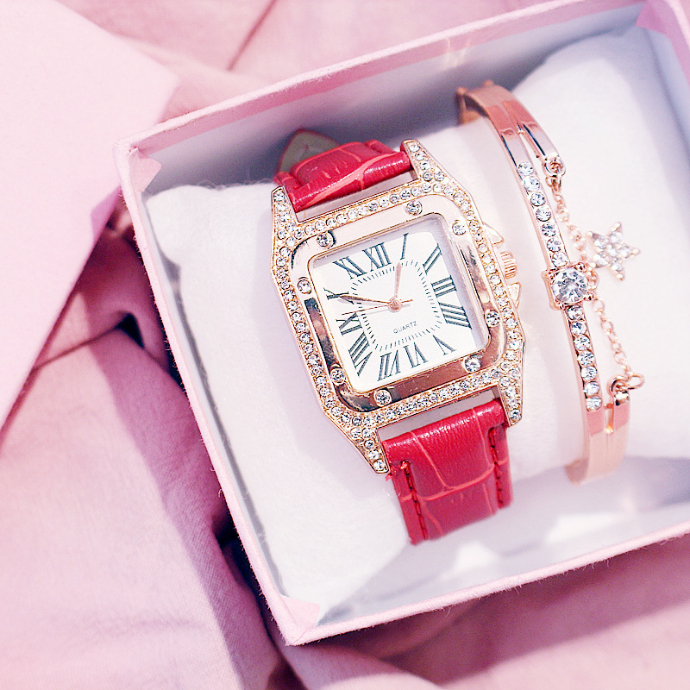Ladies Watch (RED) (Os)