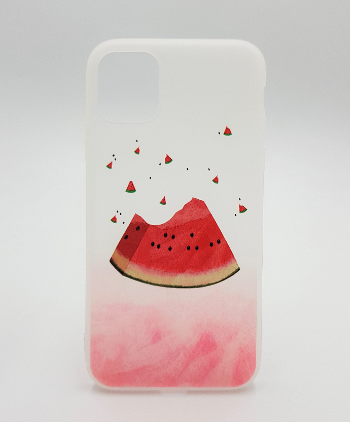 Mobile Covers (WHITE - RED) (11 6.1)