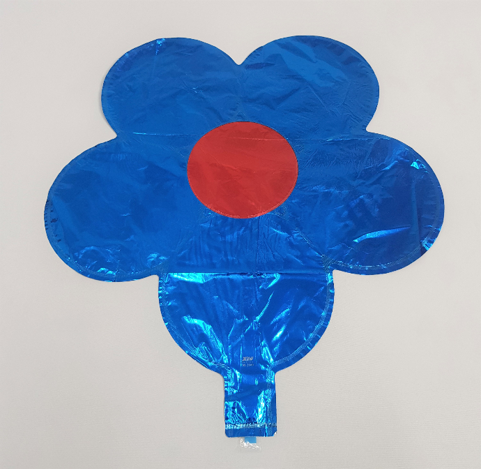 Balloon With Flower Design (BLUE - RED) (Os)